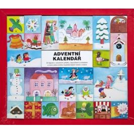 Adventní kalendář - 24 leporel s vánoční | Ivana Pecháčková, Jarmila Marešová