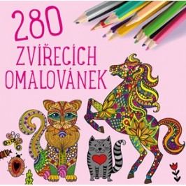 280 zvířecích omalovánek | kolektiv